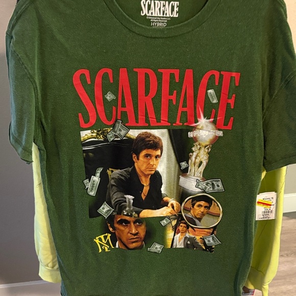 Hybrid & company Other - Hybrid & Company Scarface Graphic Tee in Green